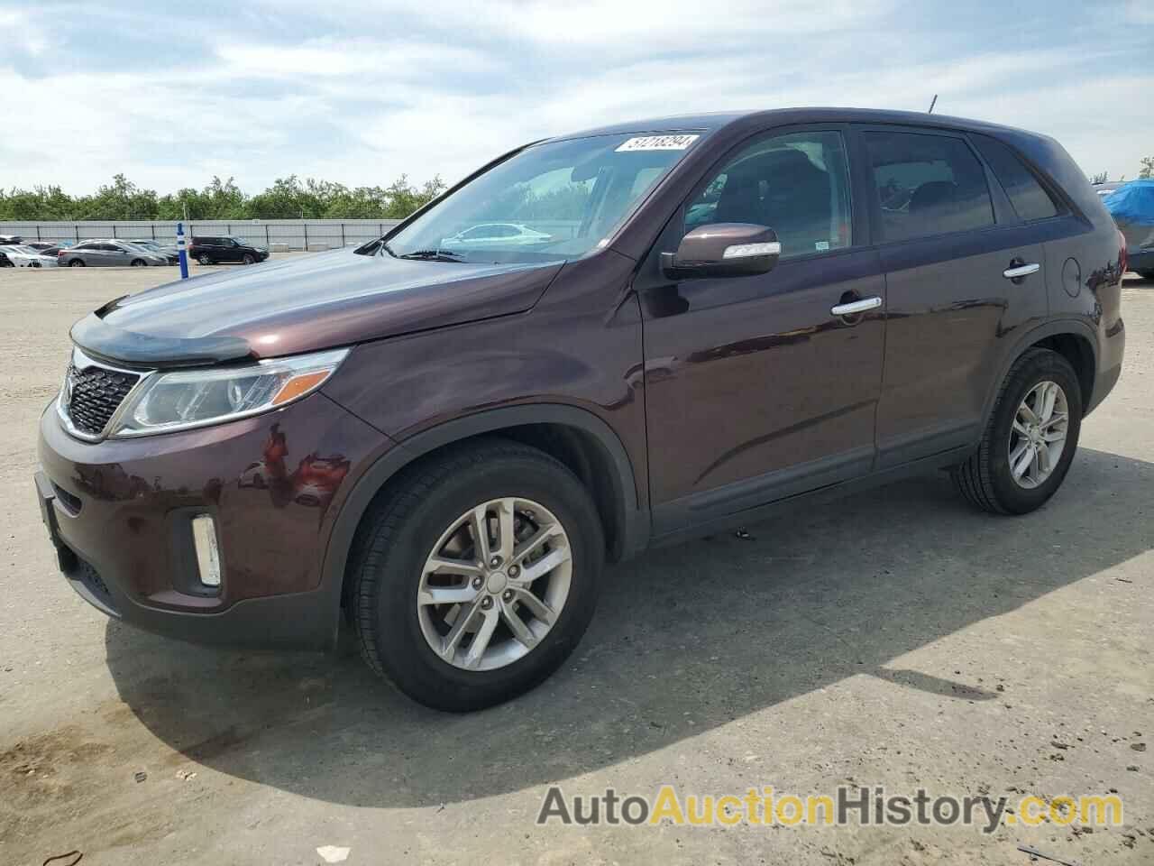 KIA SORENTO LX, 5XYKT3A65FG583298