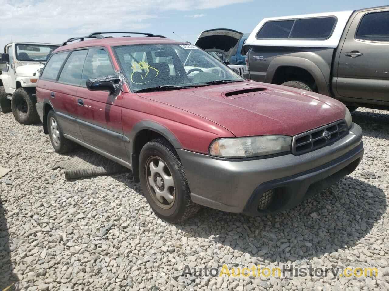 1997 SUBARU LEGACY OUTBACK, 4S3BG6852V7652611