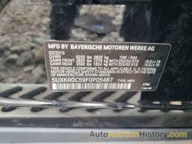 BMW X5 XDRIVE35I, 5UXKR0C59F0P05487