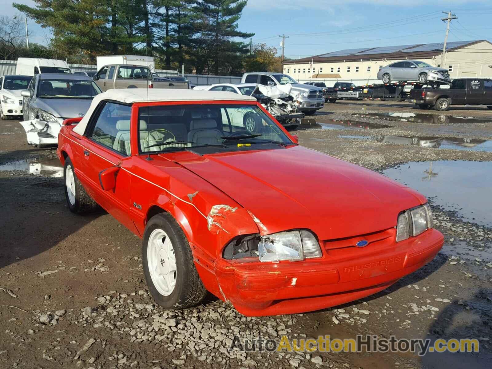 1992 FORD MUSTANG LX, 1FACP44E0NF176594