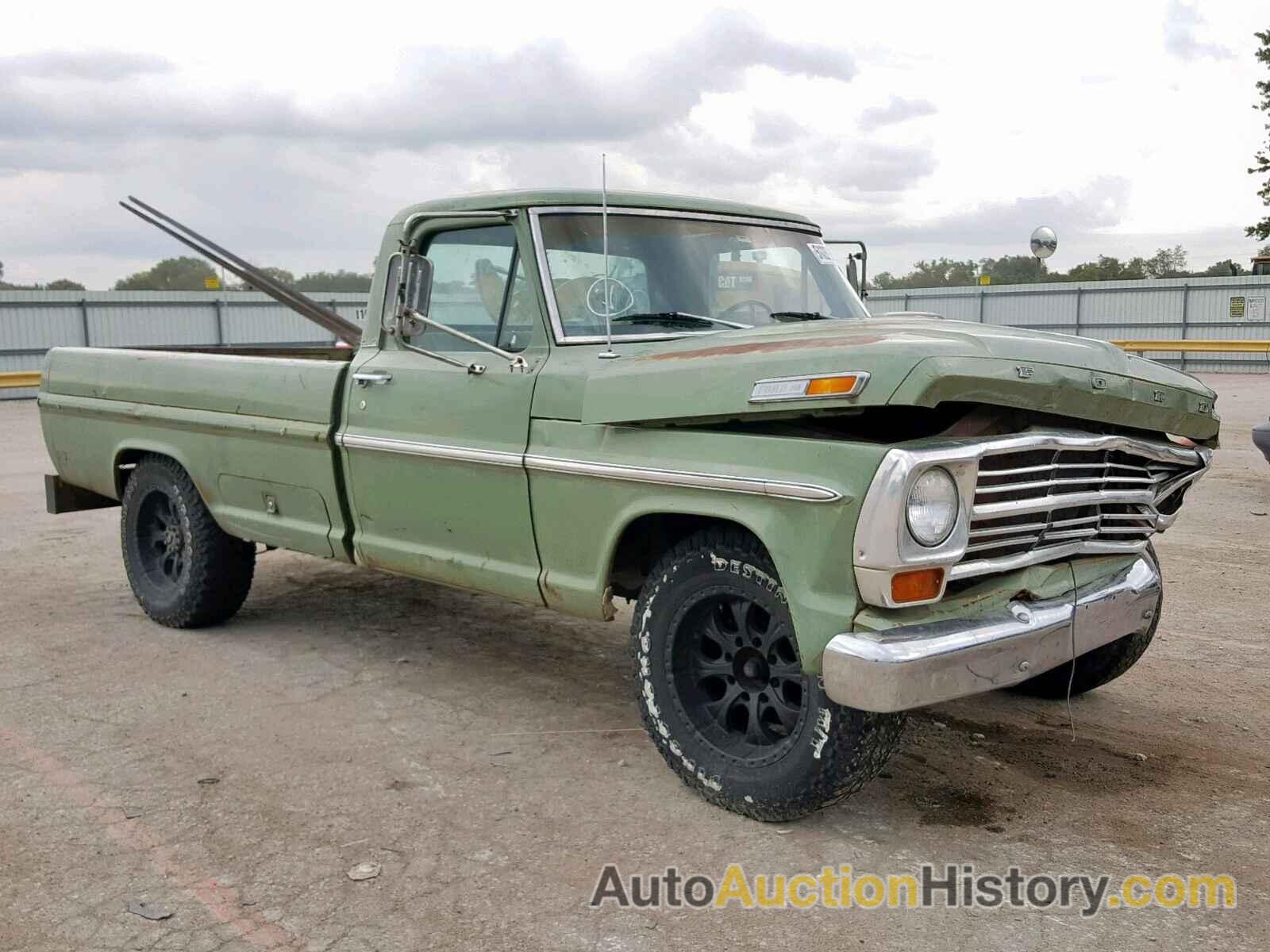 1968 FORD PICKUP, F25YKD17843