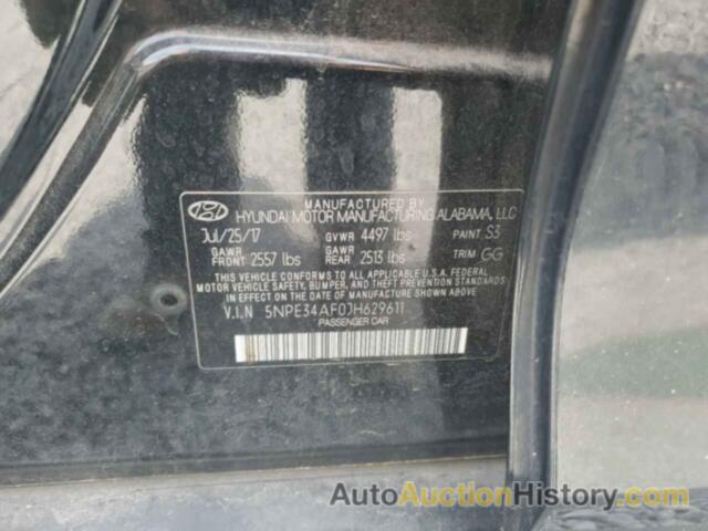 HYUNDAI SONATA SPORT, 5NPE34AF0JH629611