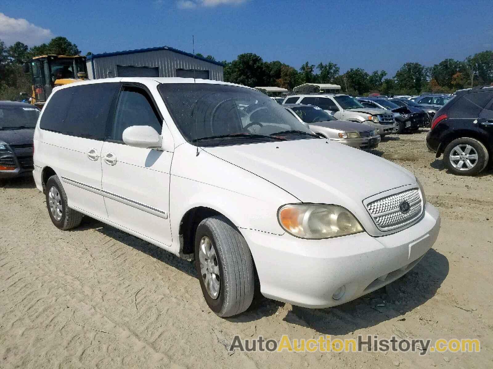 2004 KIA SEDONA EX, KNDUP131546543449