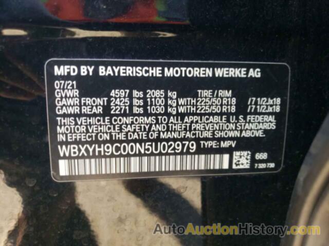 BMW X2 SDRIVE28I, WBXYH9C00N5U02979
