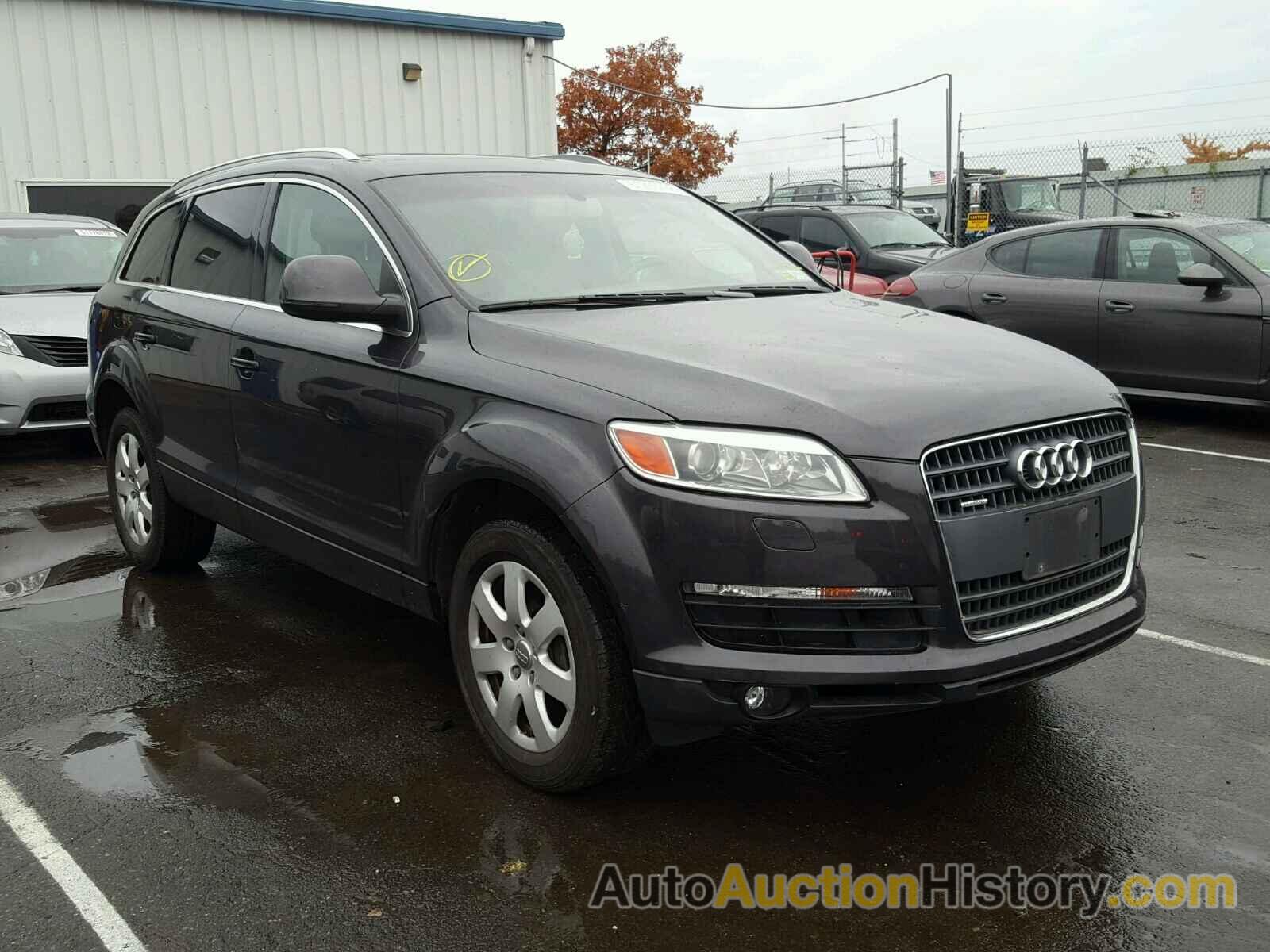 2007 AUDI Q7 3.6 QUATTRO PREMIUM, WA1BY74L27D033108