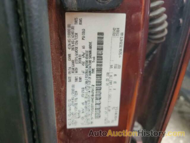 FORD F250 SUPER DUTY, 1FT7W2BT4HEB45072