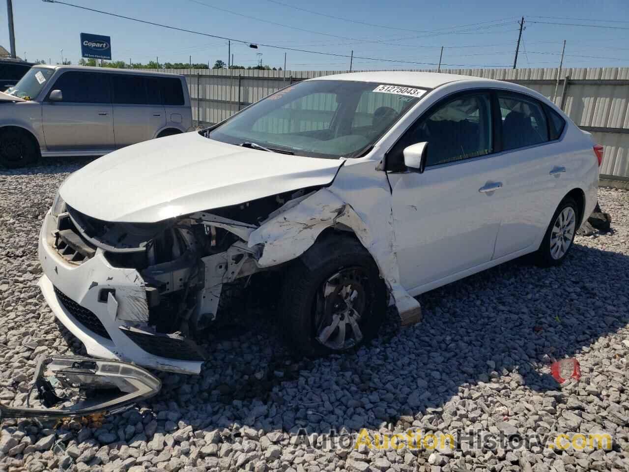 2017 NISSAN SENTRA S, 3N1AB7AP3HY313583