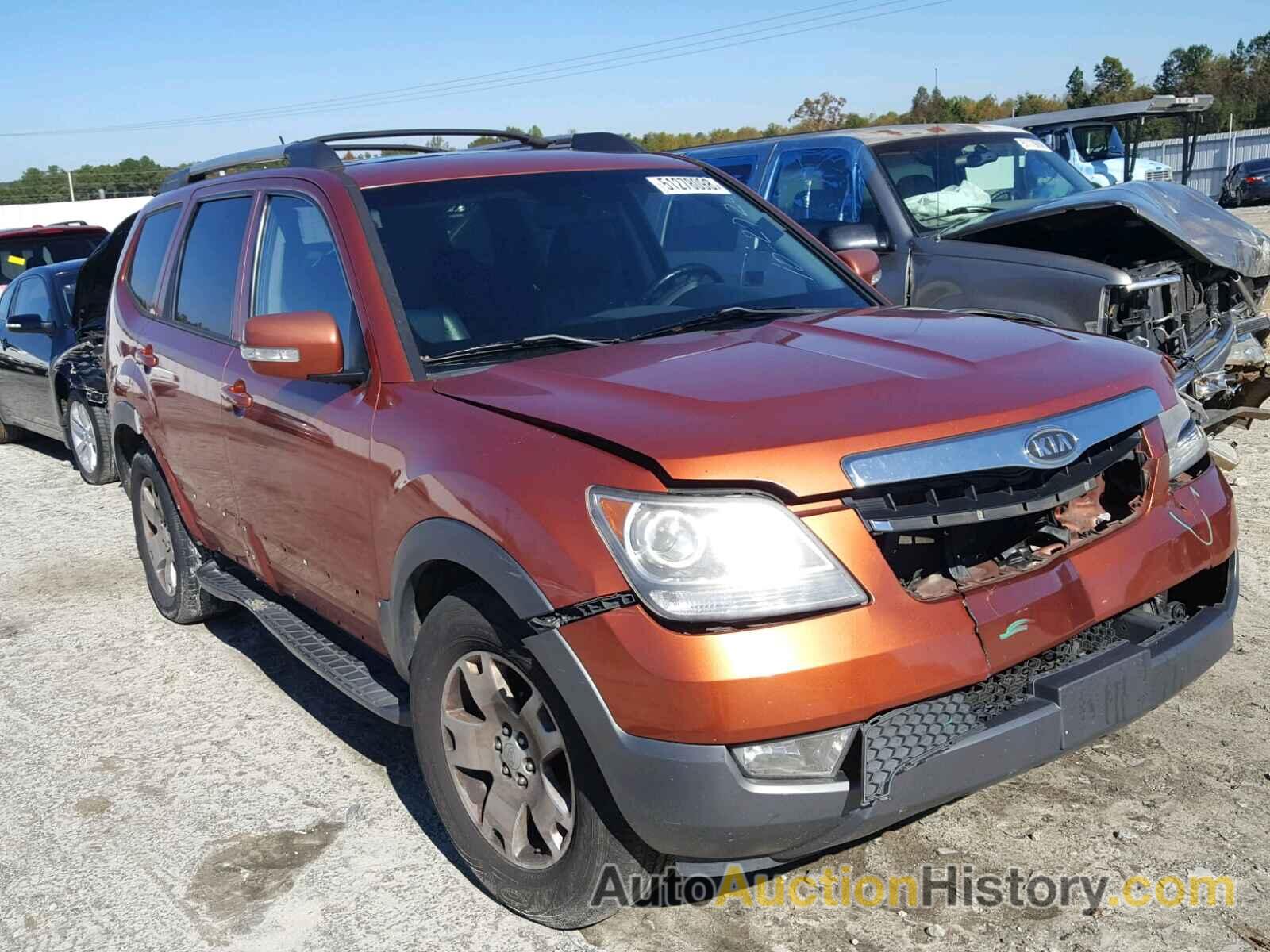 2009 KIA BORREGO LX, KNDJJ741095015983