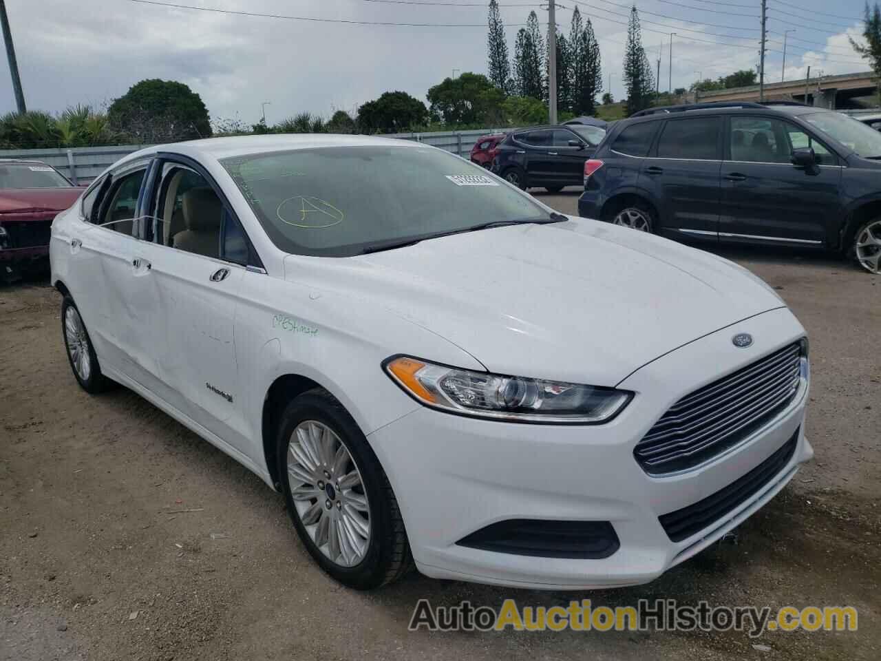 2014 FORD FUSION SE HYBRID, 3FA6P0LU8ER244920