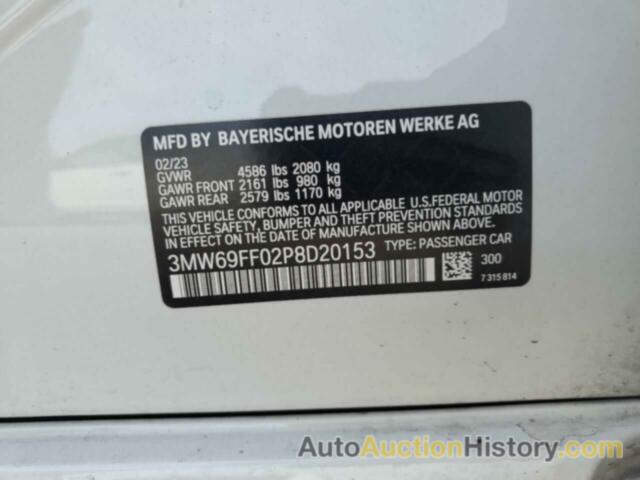 BMW 3 SERIES, 3MW69FF02P8D20153