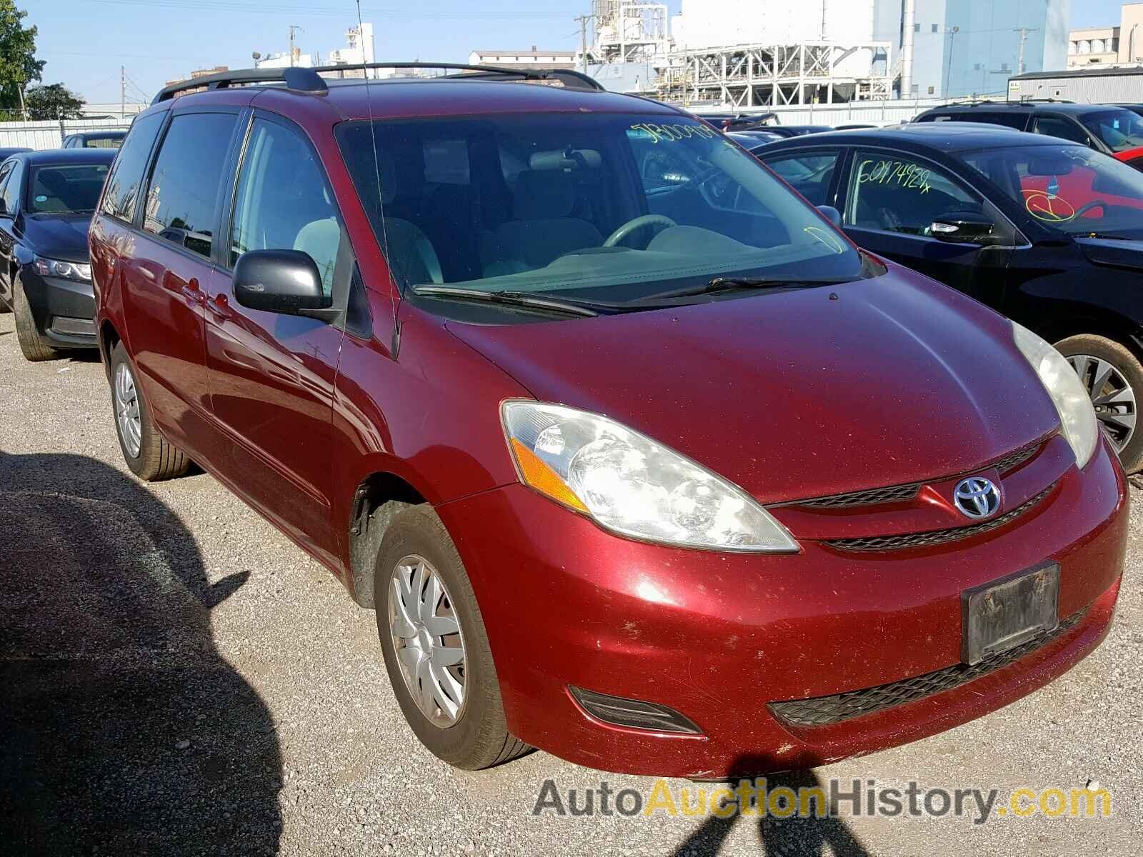 2006 TOYOTA SIENNA CE CE, 5TDZA23C96S537915