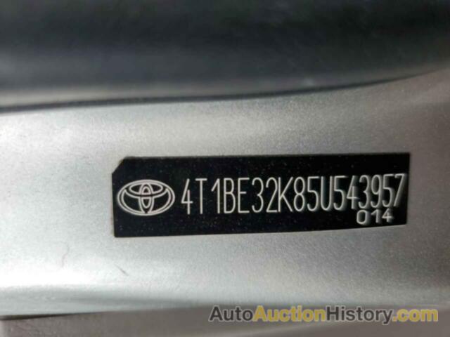 TOYOTA CAMRY LE, 4T1BE32K85U543957