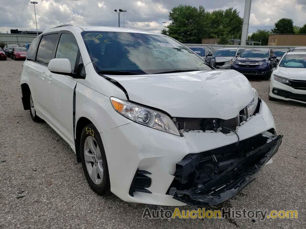 2020 TOYOTA SIENNA LE, 5TDKZ3DC6LS027225