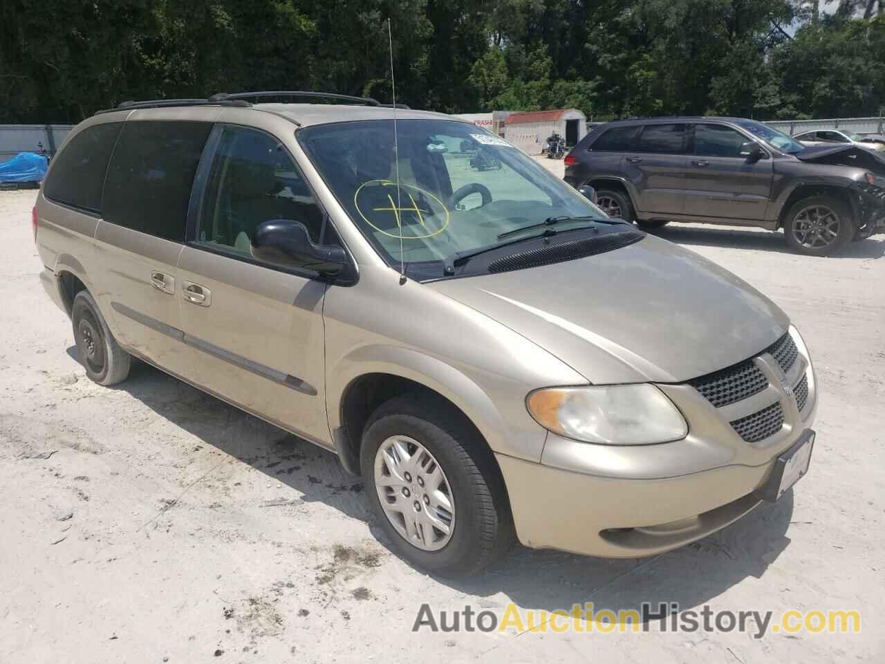 2003 DODGE GRAND CARA SPORT, 2D4GP44393R277135