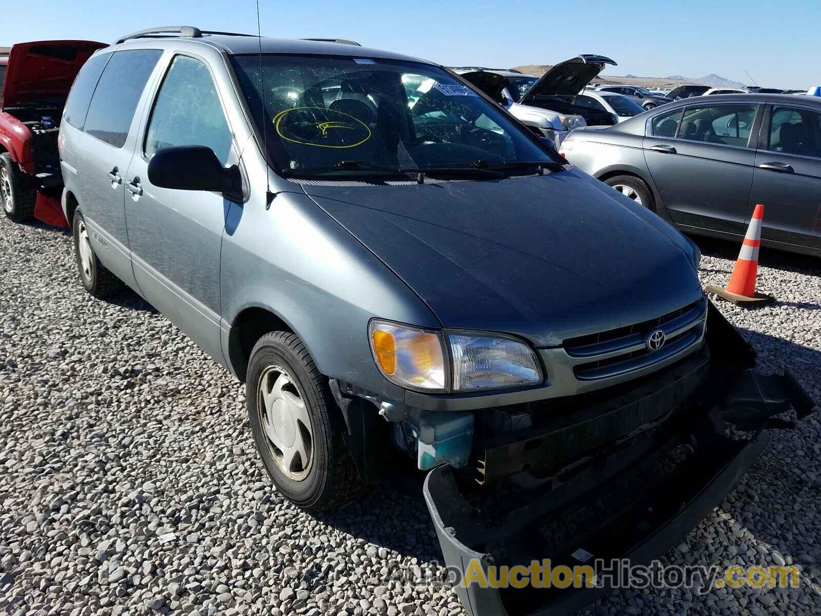 1999 TOYOTA SIENNA LE, 4T3ZF13C4XU099266