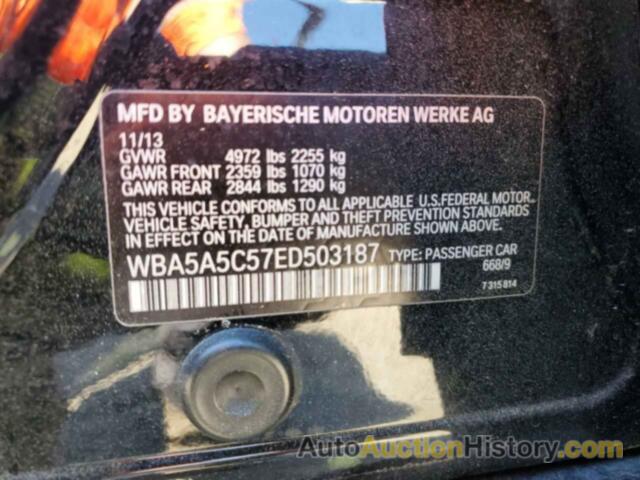 BMW 5 SERIES I, WBA5A5C57ED503187