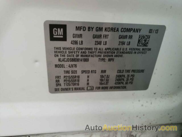 BUICK ENCORE PREMIUM, KL4CJDSB8DB141869