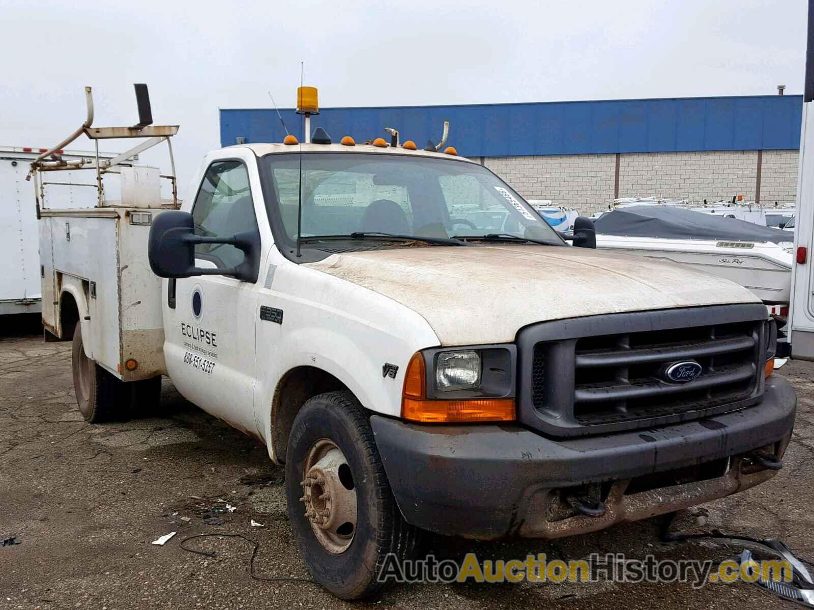 2000 FORD F350 SUPER DUTY, 1FDWF36L1YEE41299