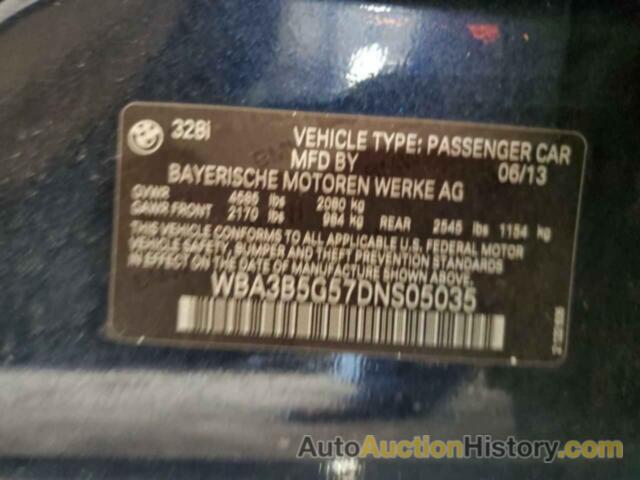 BMW 3 SERIES XI SULEV, WBA3B5G57DNS05035