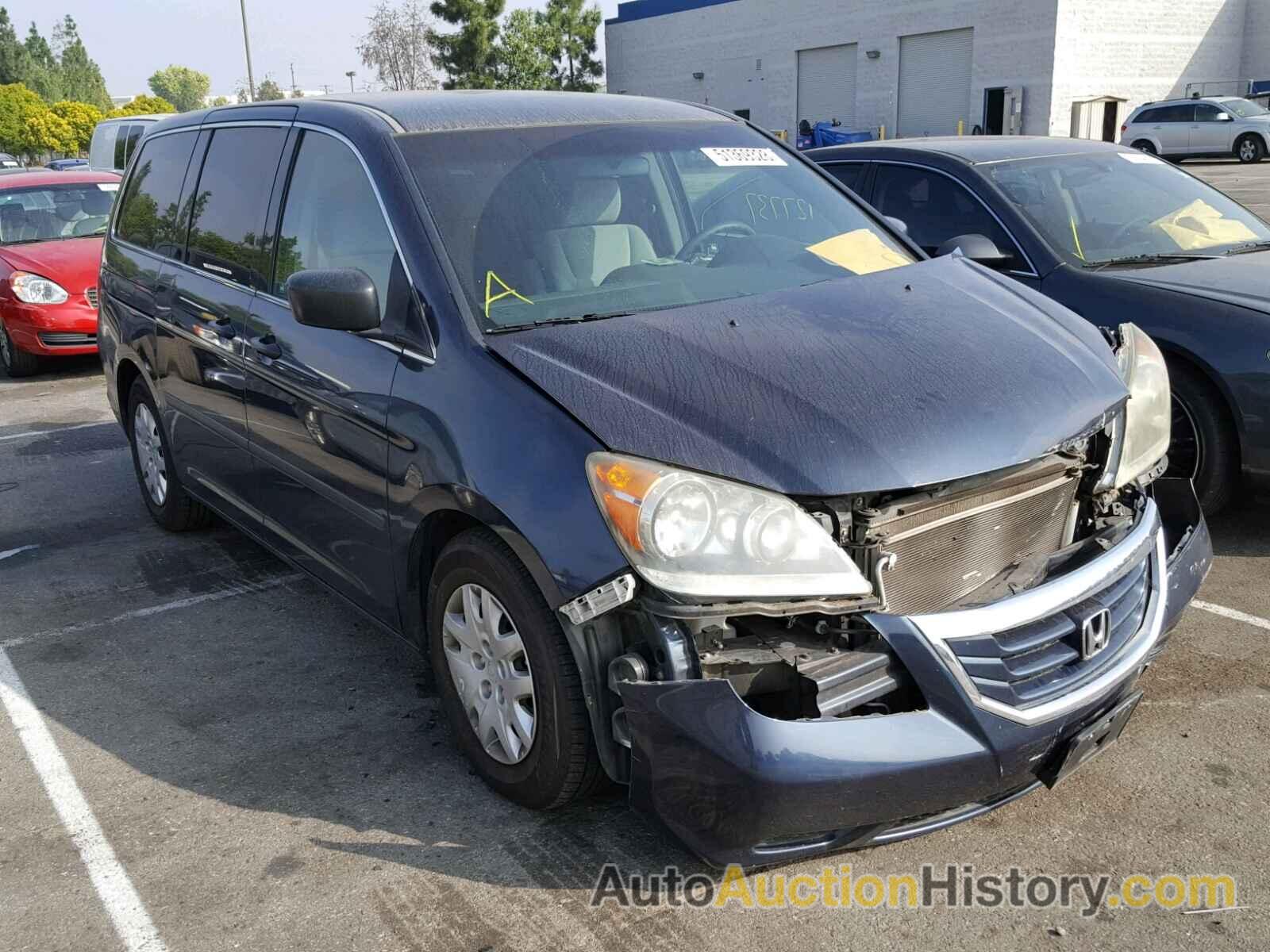 2010 HONDA ODYSSEY LX, 5FNRL3H26AB109233