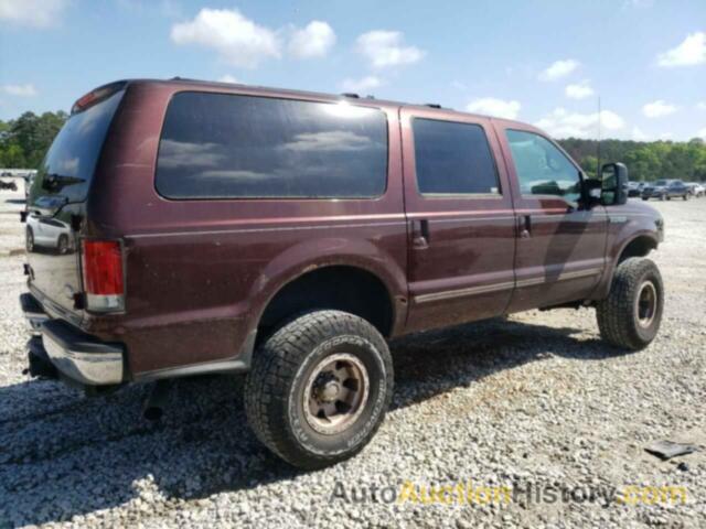 FORD EXCURSION XLT, 1FMNU41S9YEA00493