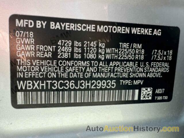 BMW X1 XDRIVE28I, WBXHT3C36J3H29935