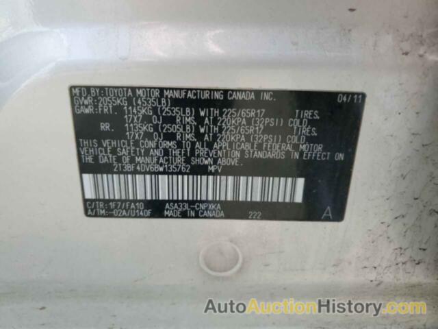 TOYOTA RAV4, 2T3BF4DV6BW135762