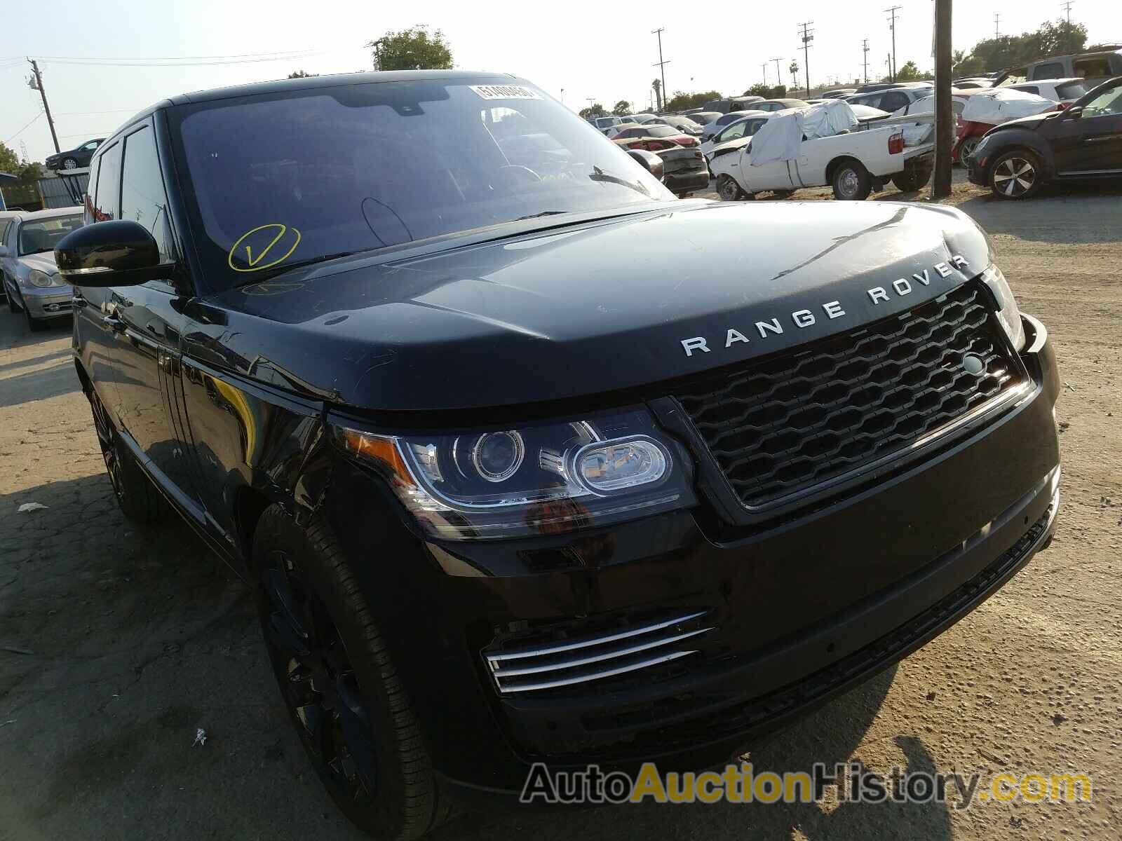 2015 LAND ROVER RANGEROVER SUPERCHARGED, SALGS2TF7FA235933