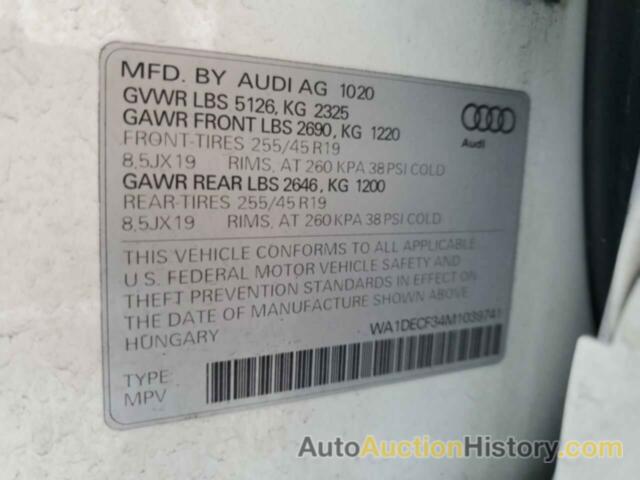 AUDI Q3 PREMIUM S LINE 45, WA1DECF34M1039741