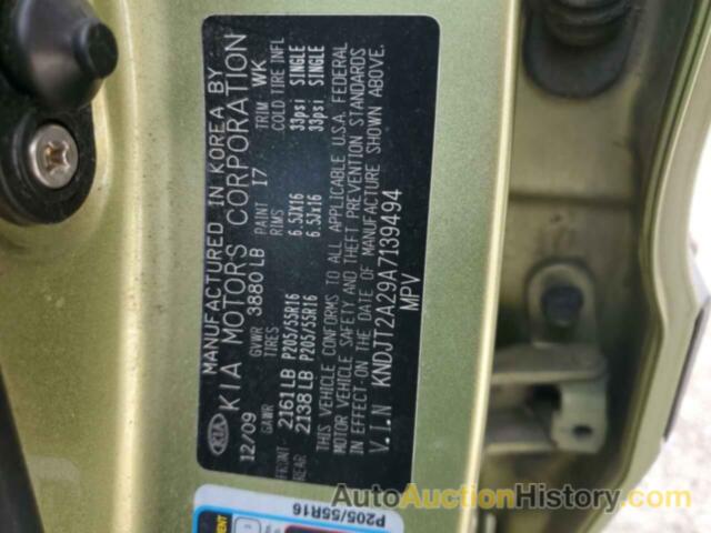 KIA SOUL +, KNDJT2A29A7139494