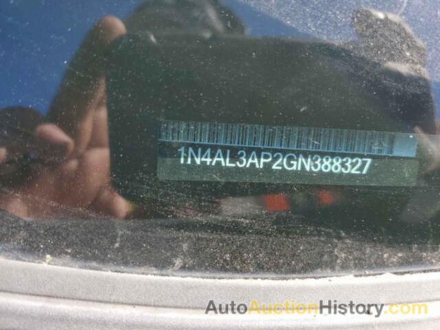 NISSAN ALTIMA 2.5, 1N4AL3AP2GN388327