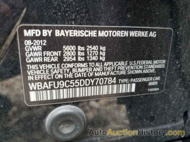 BMW 5 SERIES XI, WBAFU9C55DDY70784