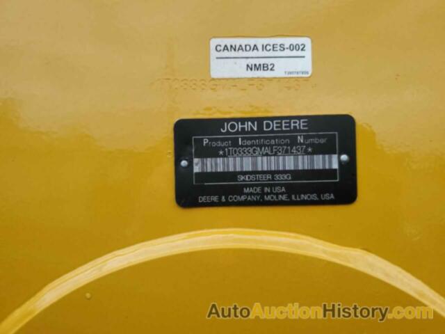 JOHN DEERE 333G, 1T0333GMALF371437