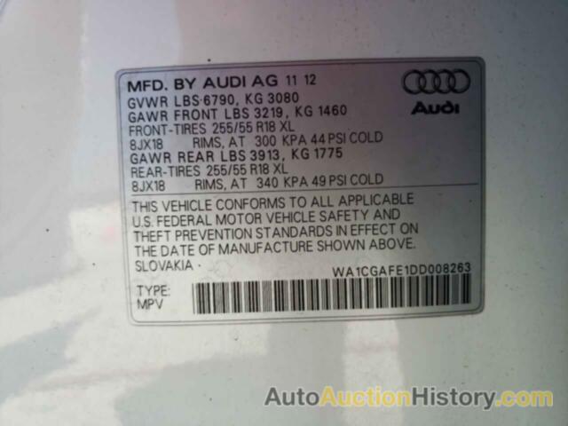 AUDI Q7 PREMIUM, WA1CGAFE1DD008263