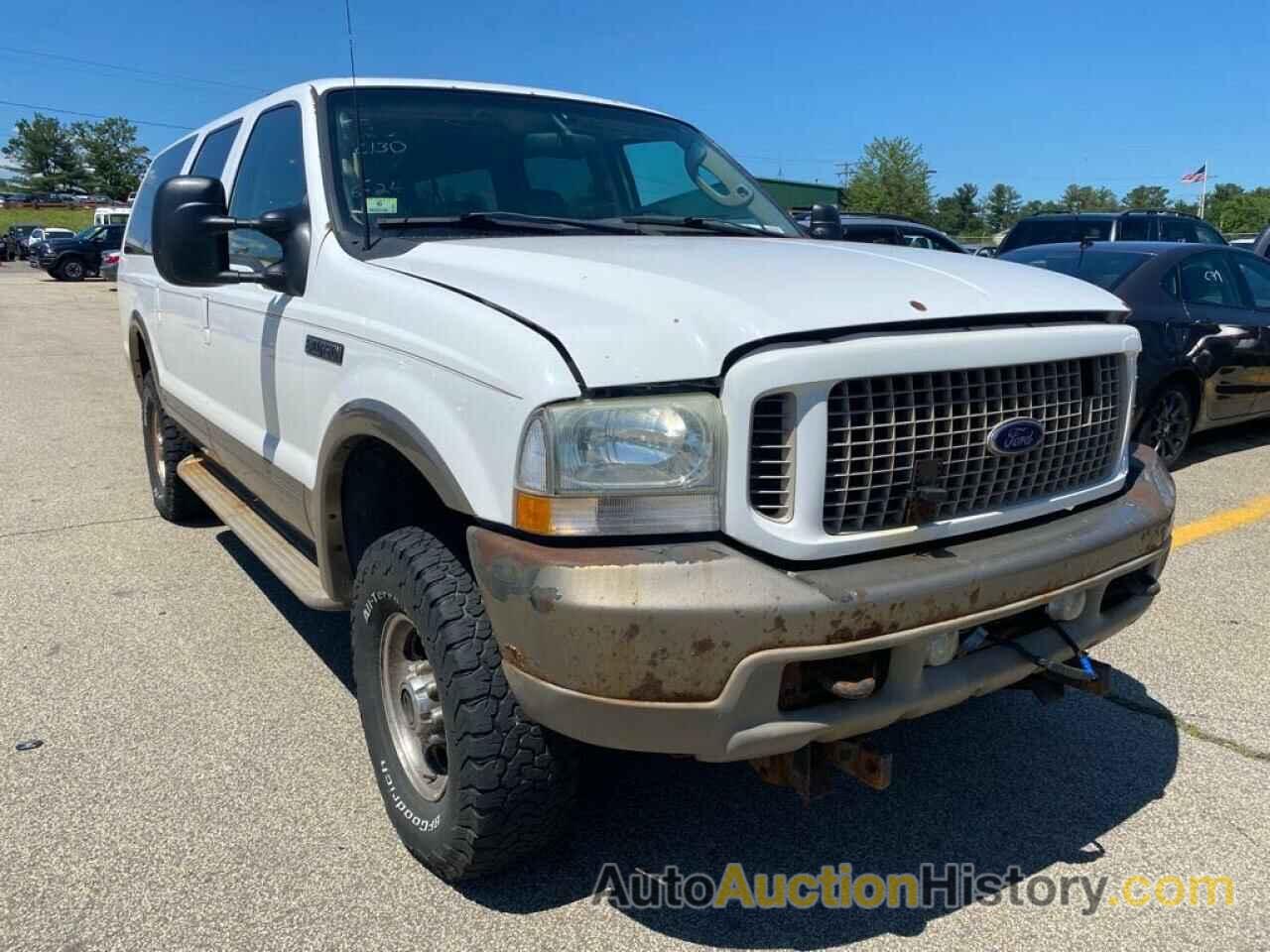 2003 FORD EXCURSION EDDIE BAUER, 1FMNU45S63EC79355