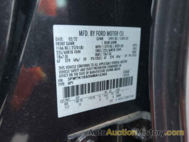 FORD MUSTANG SELECT, 3FMTK1SS5NMA12365