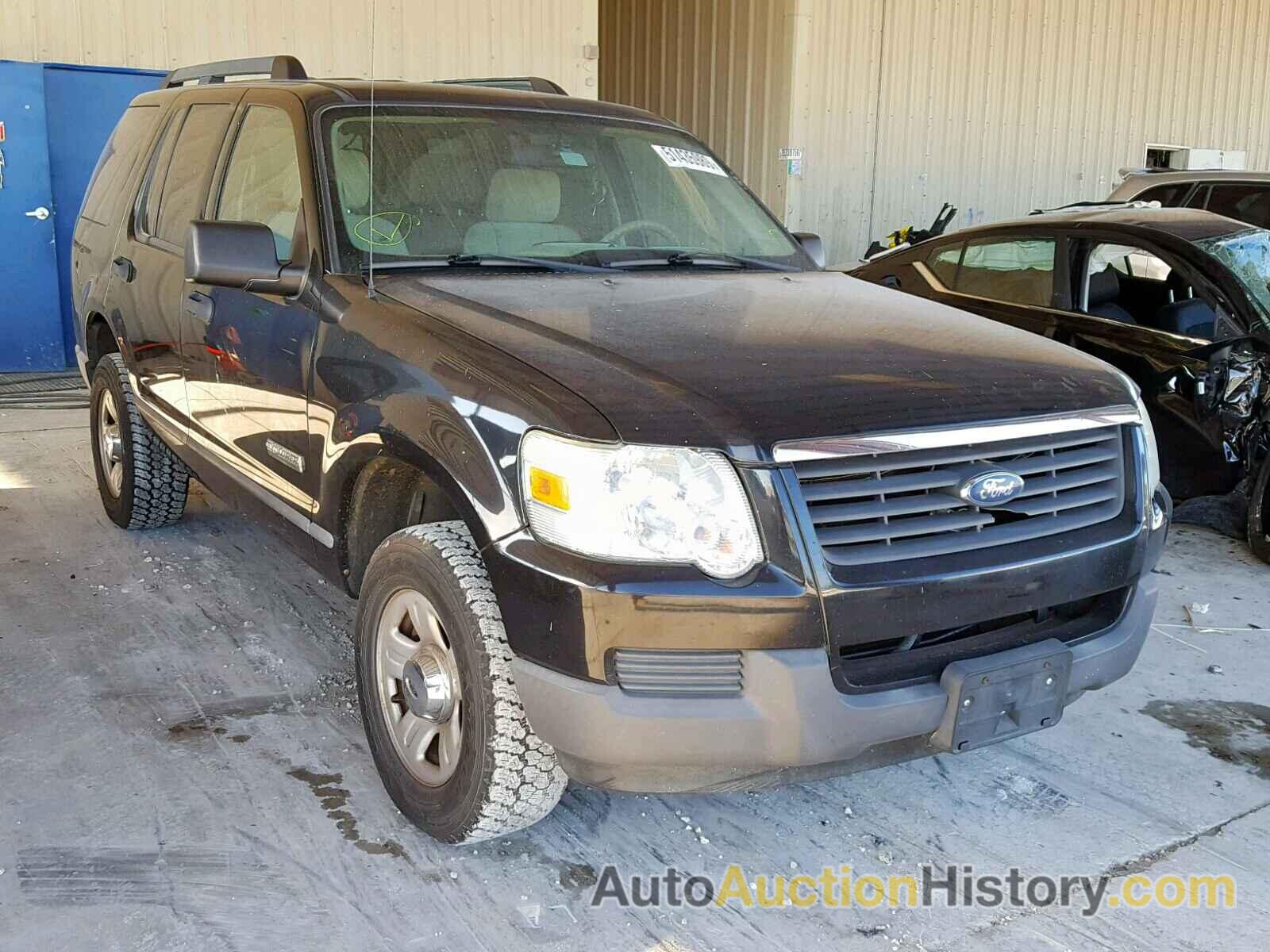 2006 FORD EXPLORER X XLS, 1FMEU72E86UB02879