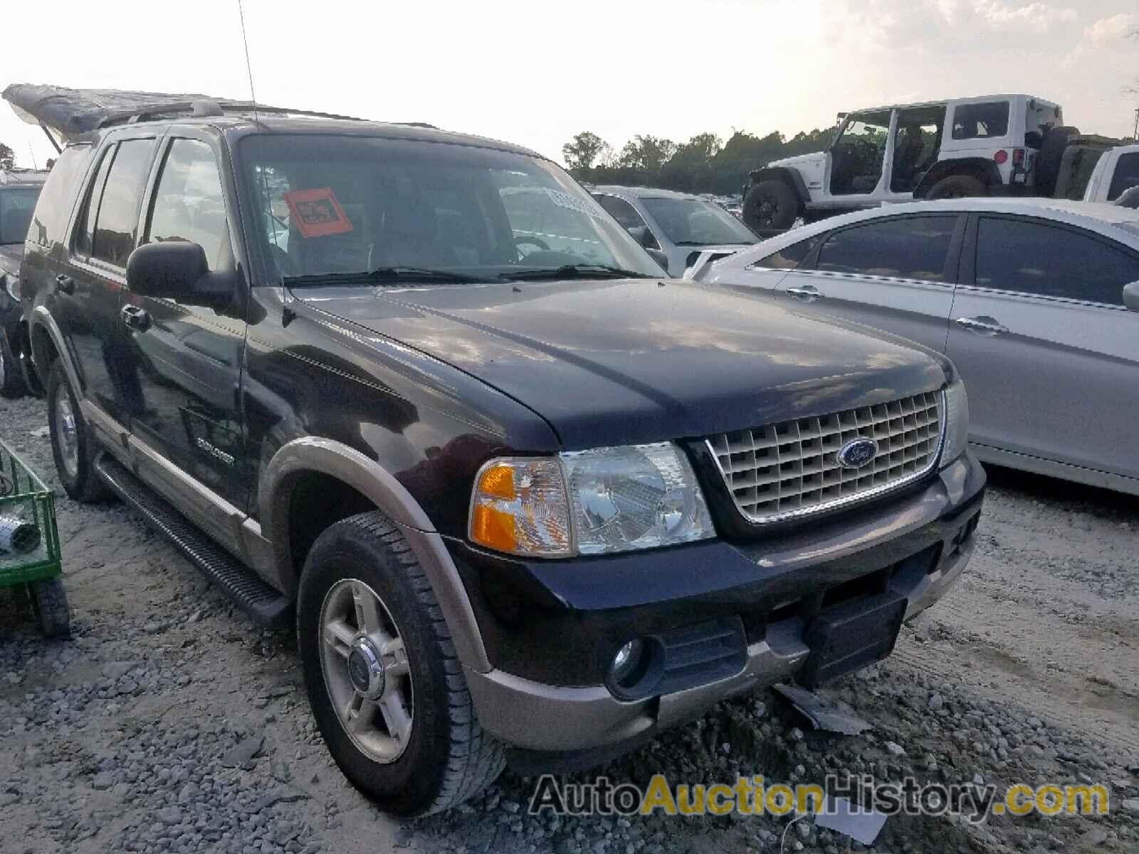 2002 FORD EXPLORER E EDDIE BAUER, 1FMZU74W02ZA90795