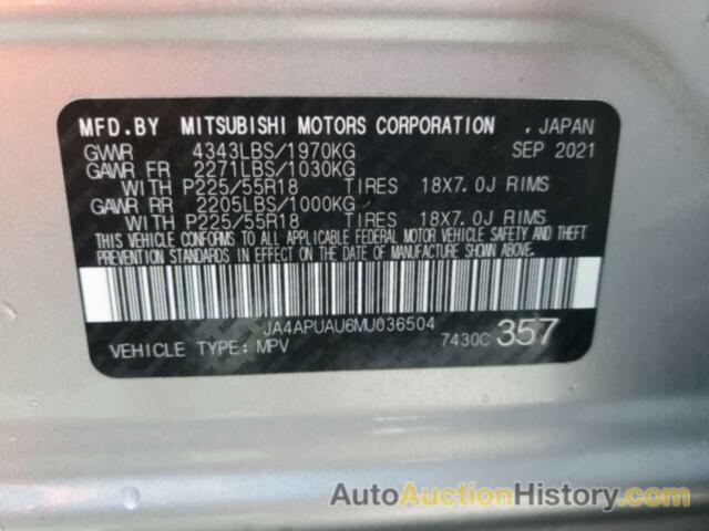 MITSUBISHI OUTLANDER ES, JA4APUAU6MU036504