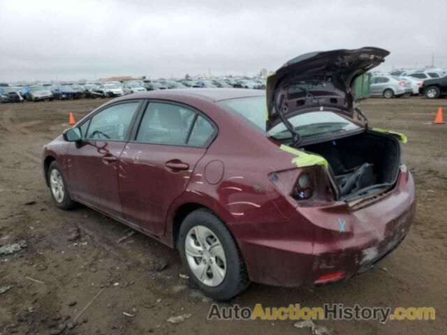 HONDA CIVIC LX, 2HGFB2F54FH563562