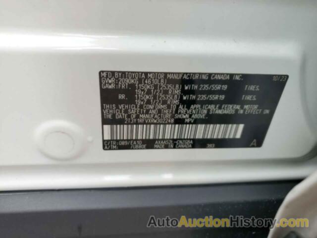 TOYOTA RAV4 LIMITED, 2T3Y1RFVXRW302248