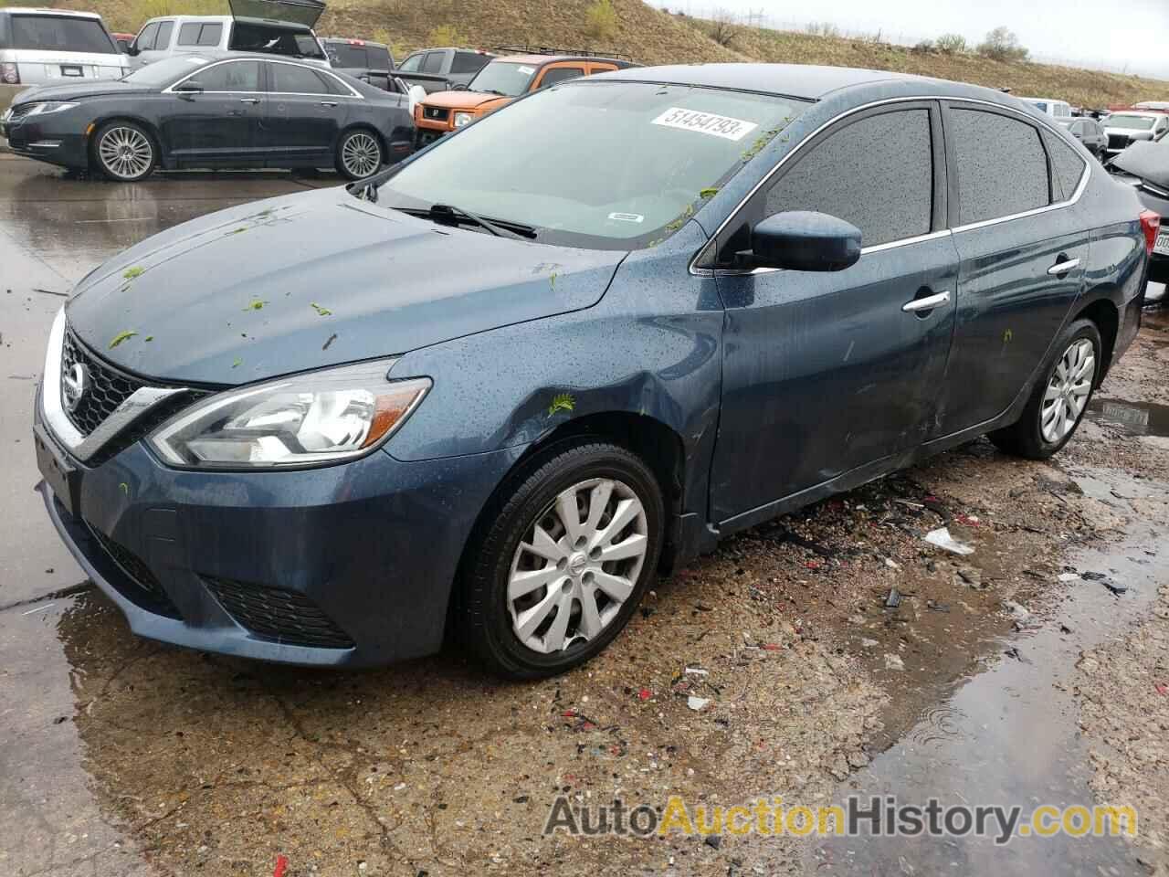 2016 NISSAN SENTRA S, 3N1AB7AP7GY276455