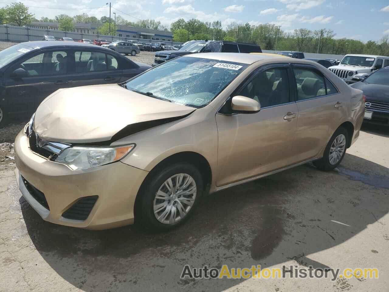 TOYOTA CAMRY BASE, 4T1BF1FK3CU090100