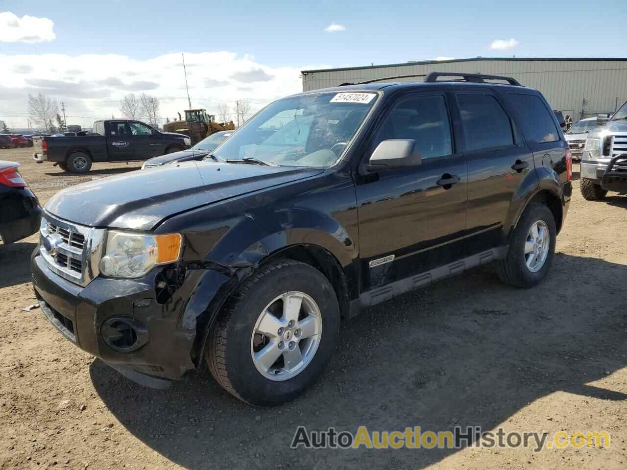 FORD ESCAPE XLT, 1FMCU93Z78KA48865