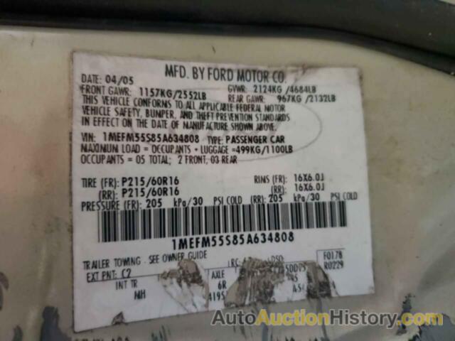 MERCURY SABLE LS PREMIUM, 1MEFM55S85A634808