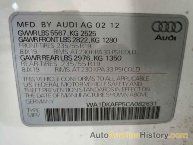 AUDI Q5 PREMIUM PLUS, WA1DKAFP5CA082631