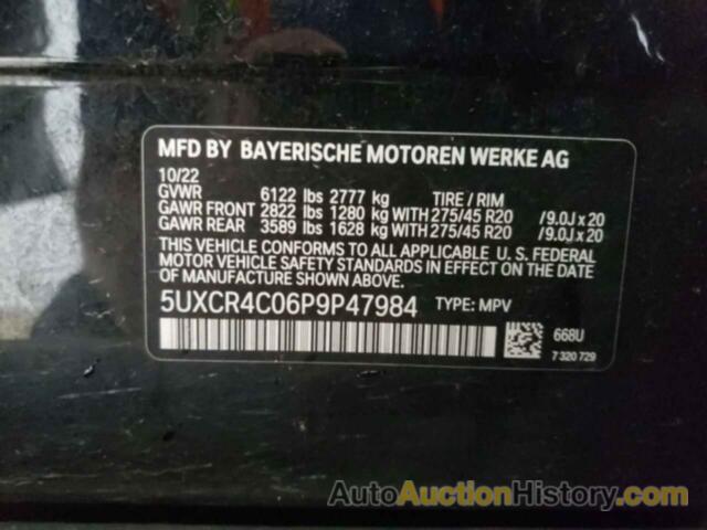 BMW X5 SDRIVE 40I, 5UXCR4C06P9P47984