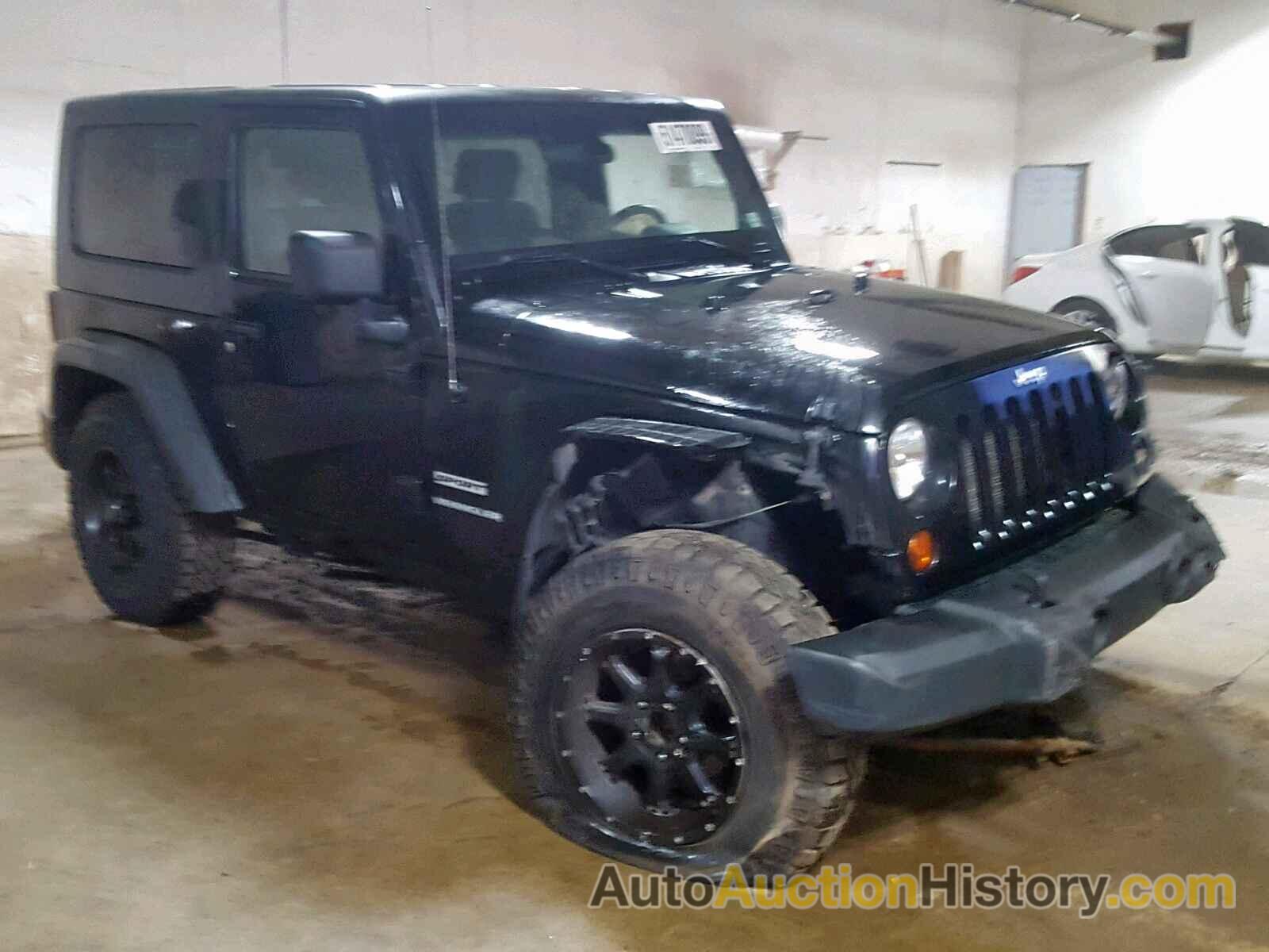 2010 JEEP WRANGLER S SPORT, 1J4AA2D11AL158373