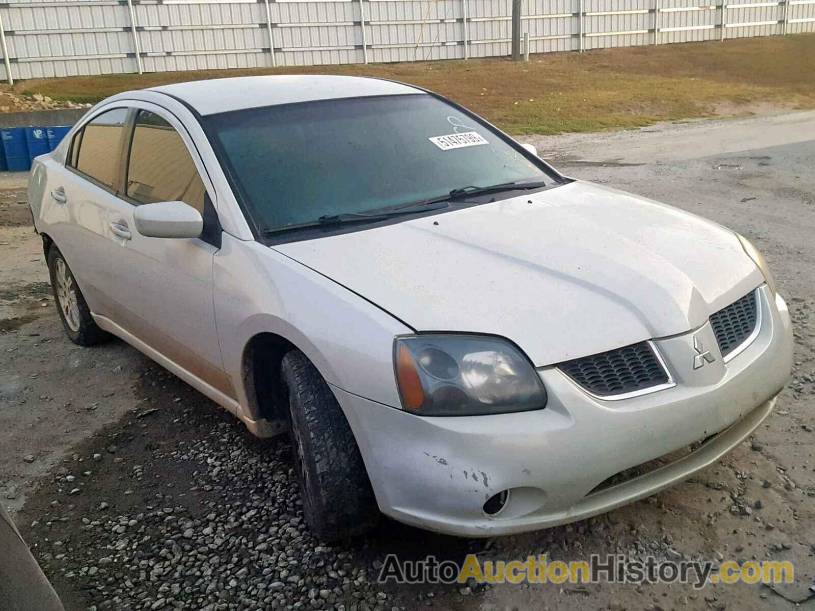 2008 MITSUBISHI GALANT ES PREMIUM, 4A3AB56F78E026274