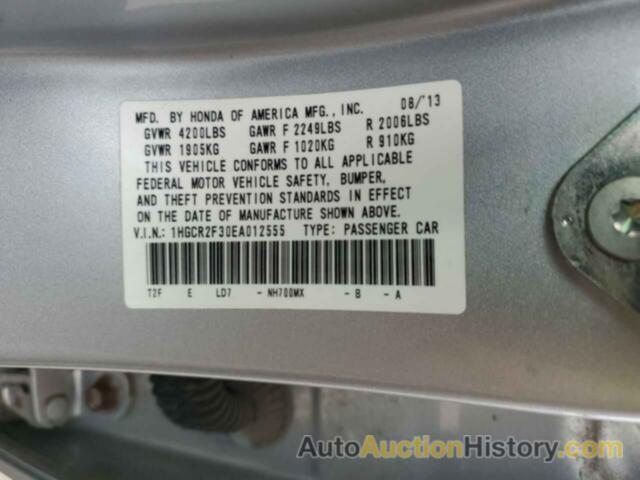 HONDA ACCORD LX, 1HGCR2F30EA012555